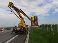 montáž dopravnej značky
